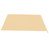 Replacement Fabric for Awning Yellow and White 4.5x3.5 m 311940