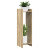Plant Stand 2 pcs Sonoma Oak 30 x 30 x 100 cm Engineered Wood 899567
