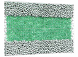 Garden Stones Light Green 12 cm Glass 42025185