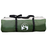 Tunnel Tent 6-Person Green and White 890 x 470 x 220 cm 42004044