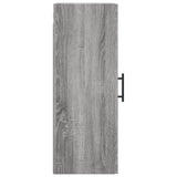 Wall Mounted Cabinet Grey Sonoma 34.5x34x90 cm 828938