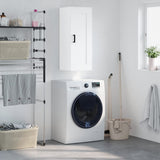 Wall Mounted Cabinet White 34.5x34x90 cm Engineered Wood 830500