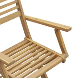 9 Piece Garden Dining Set Solid Wood Acacia 3295004