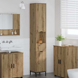 Bathroom Cabinet with Drawer Artisan Oak 31.5 x 33 x 190 cm 883413