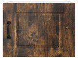 Wall Cabinet PORTO Smoked Oak 40 x 31 x 40 cm Engineered Wood 885235