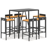 Garden Bar Set Black 3187678