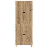 Cabinet Set 2 pcs 66 x 34.5 x 90 cm Engineered Wood 3416447