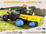 Kids Ride on Car, 12V Electric Kids UTV with Electric Dump Bed, 4-Wheel Suspension for 3-8 Years, T3398P555142