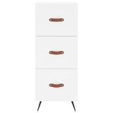 Sideboard White 34.5x34x90 cm Engineered Wood 828572