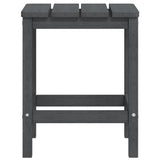 Garden Chair Anthracite HDPE , steel 3095701