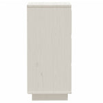 Sideboards 2 pcs White 32x34x75 cm Solid Wood Pine 813368