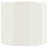 Planter White 60 x 60 x 50 cm Steel 883760