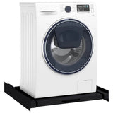 Washing Machine Intermediate Shelf Black 60 x 60 x 8 cm Steel 42022039