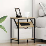 Bedside Cabinet 2 pcs Sonoma Oak 38 x 30 x 48 cm 859583