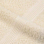 Towels 10 pcs Cream 100x200 cm 360 gsm 100% Cotton 137012