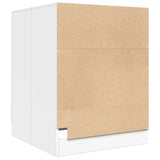 Washing Machine Cabinet White 71x71.5x91.5 cm 808395