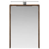 Bathroom Mirror Cabinet Smoked Oak 43 x 16 x 62.5 cm 889147