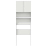 ZNTS Washing Machine Cabinet White 64x24x190 cm Engineered Wood 859127