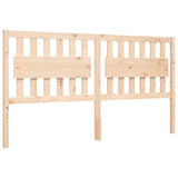 Bed Frame without Mattress Super King Size Solid Wood Pine 3192441