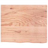 Wall Shelf Light Brown 60x50x cm Treated Solid Wood Oak 363651