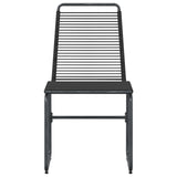 Garden Chairs 2 pcs Black 48 x 55 x 89.5 cm Rattan 42025096