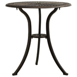 Bistro Set Bronze Cast aluminium Medium Durable Bistro Set 315591