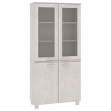 Highboard HAMAR Solid Wood Pine White 3100927