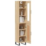 Highboard Sonoma Oak 34.5x34x180 cm Engineered Wood 3199516