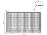 Gabion with 3.5 mm Wire and 5x5 cm Mesh 200x50x150 cm 3462358