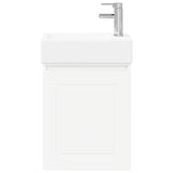 Bathroom Vanity Unit with Tap White 45.5 x 22.5 x 84 cm 889511