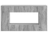 Console Table Grey Sonoma 101 x 29 x 74 cm Engineered Wood 899883