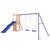 Outdoor Playset Douglas wood and blue 3155928