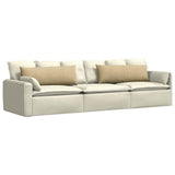 Sofa Pillows 2 pcs Grey Green 120 x 40 cm Corduroy Fabric 42013821