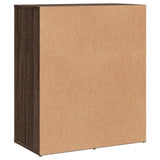 Sideboards 2 pcs Brown Oak 60x31x70 cm Engineered Wood 3276566
