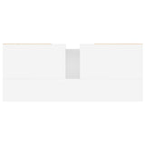 Bathroom Cabinet White 80x33x60 cm Engineered Wood 831652