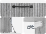 Wall-Mounted TV Cabinet Grey Sonoma 59.5 x 31 x 30 cm 899051