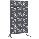 Privacy Screen Anthracite 100 x 50 x 180 cm Steel 868586