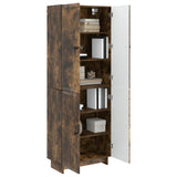 Cabinet Set 2 pcs Smoked Oak 66 x 34.5 x 90 cm Engineered Wood 3416363