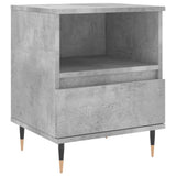 Bedside Cabinets 2 pcs Concrete Grey 40x35x50 cm Engineered Wood 830613