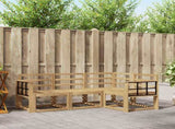 Outdoor Sofa Set 4 pcs White 187.5 x 128.5 x 73 cm 3387568