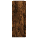 Wall Mounted Cabinets 2 pcs Smoked Oak Engineered Wood 3197950