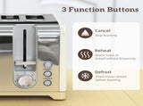 Retro 3000W Kettle and Toaster Set - Cream T3398P422931