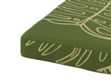 4-Piece Seat Cushions SOEST 4 pcs 100% Polyester Leaf Design 944862