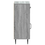 Bathroom Storage Cainet HAARLEM Grey Sonoma 30 x 31 x 80 cm 896831