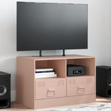 TV Cabinet Pink 67x39x44 cm Steel 841741
