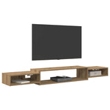 Wall-mounted TV Cabinet Wall-Mounted Artisan Oak 8006012