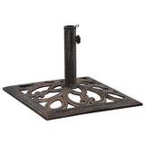 Umbrella Base Bronze 12 kg 49 cm Cast Iron 47868