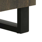 Sideboard Black 60x33x75 cm Solid Wood Mango 4017686