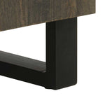 Sideboard Black 60x33x75 cm Solid Wood Mango 4017686