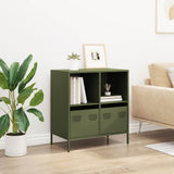 Sideboard Olive Green 68x39x73.5 cm Cold-rolled Steel 851362